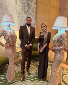 الشيخة مهرة وفرنش مونتانا